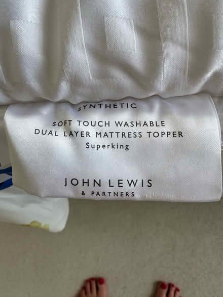 Photo of free Mattress topper - Superking size (Beckenham BR3) #1