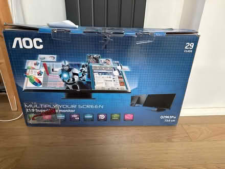 Photo of free AOC 29” monitor - spares or repair (Staines TW18) #1