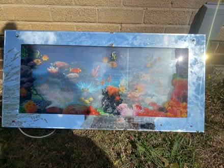 Photo of free wall decoration faux fish tank (Church RG2) #1