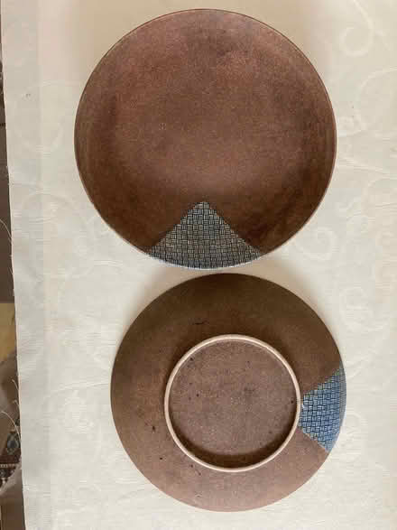 Photo of free 3 Japanese Stoneware Plates (Wimbledon Village SW19) #1