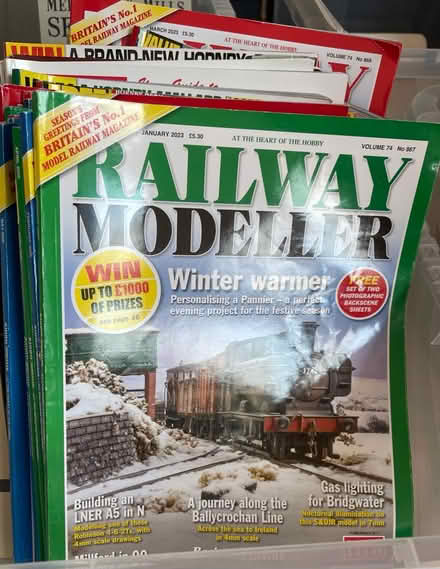Photo of free Railway Modeller magazines (Claughton) #1