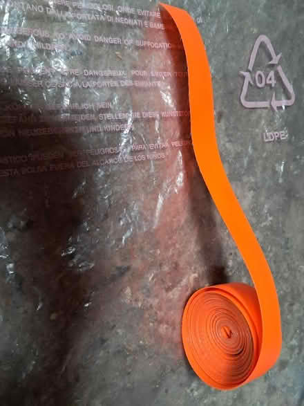Photo of free Hi vis orange tape (Dunton Green TN13) #1