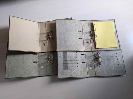 Photo of free A4 ring binders x 4 (batchworth HA6) #2