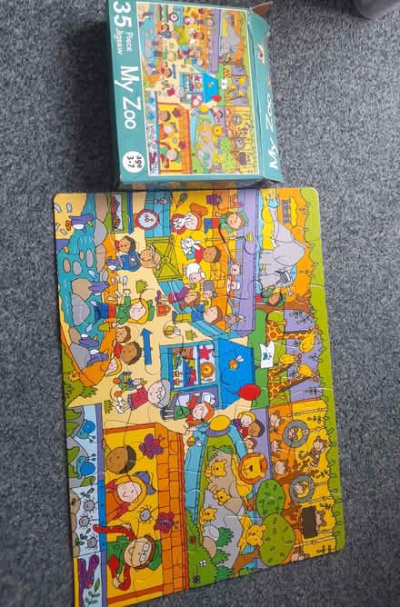 Photo of free 2x jigsaws age 3-6 (Ocean creatures and zoo) (Malin Bridge S6) #1
