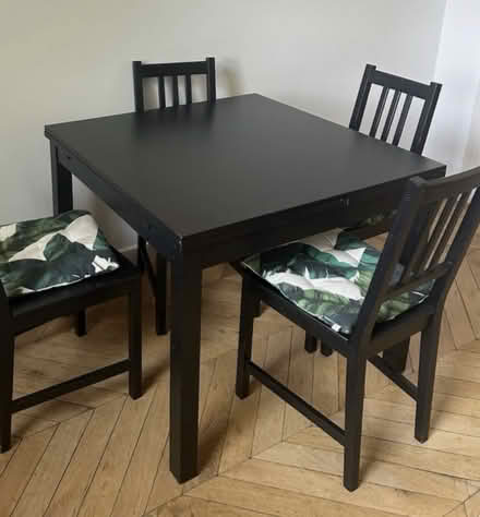 Photo of free IKEA wooden extendable table (G76) #2