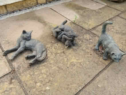 Photo of free Small cat statues (St. Agnes TR5) #1