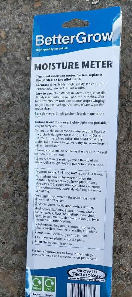 Photo of free Soil moisture meter (Chippenham SN15) #2