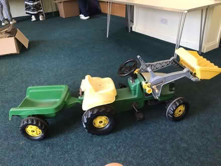 Photo of free Ride on tractor-digger (Charlbury OX7) #1