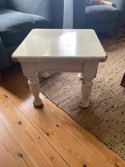 Photo of free White chunky pine coffee table (Headingley LS6) #2