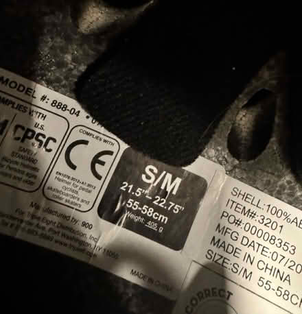 Photo of free 8 ball size small bike helmet (Oakland, CA) #2
