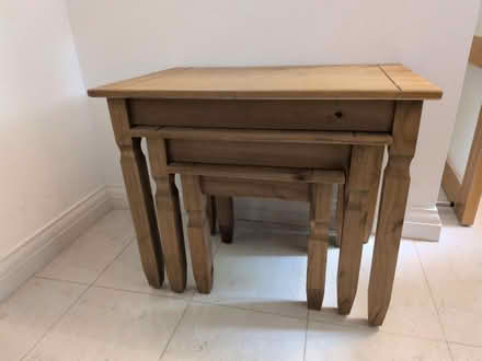 Photo of free Set of 3 nested side tables (EN11 - Hoddesdon) #2