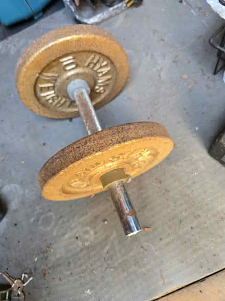 Photo of free 10 kg gym weight (GU9 9e) #1
