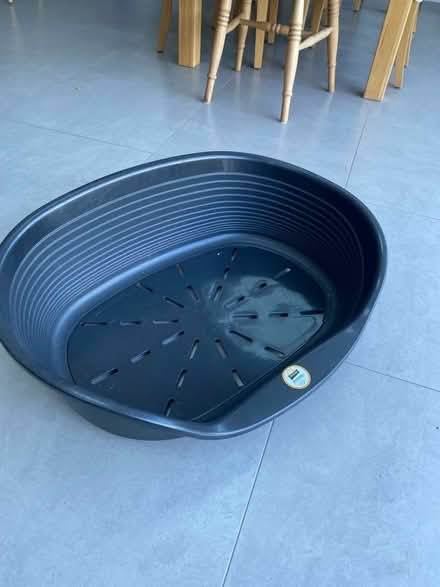 Photo of free Plastic Dog Bed (M) Black (Sale M33) #1