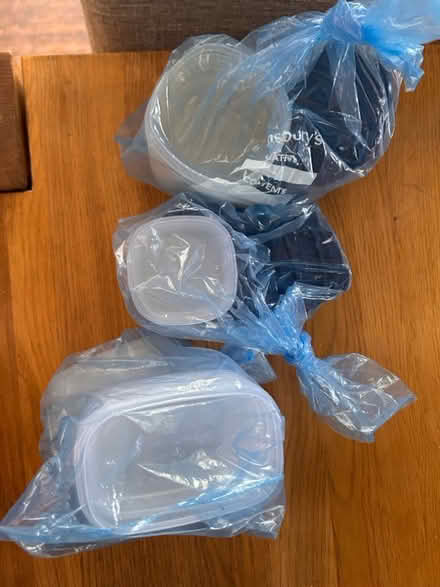 Photo of free Tupperware tubs (Lower Stondon SG16) #1