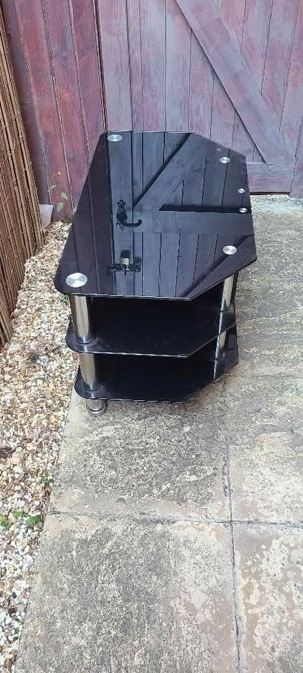 Photo of free Smoked glass tv stand (South Reading RG2) #3