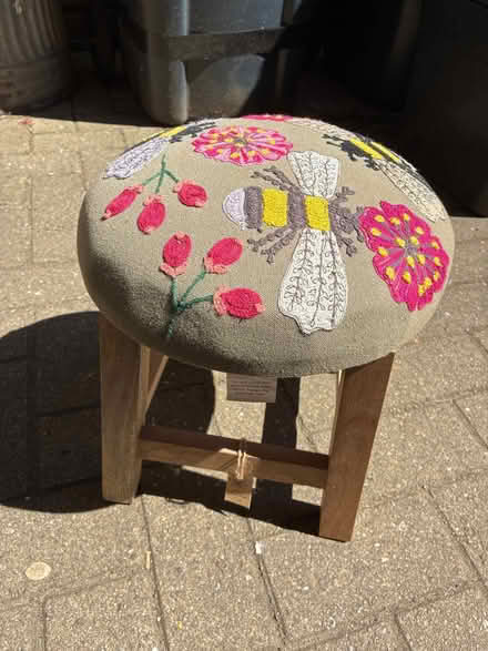 Photo of free Foot stool - needs a minor repair (Chippenham SN15) #1