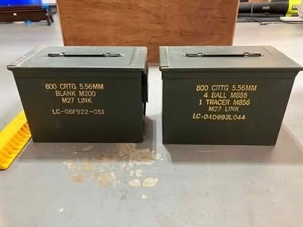 Photo of free EMPTY Metal Ammo Boxes (20876) #4