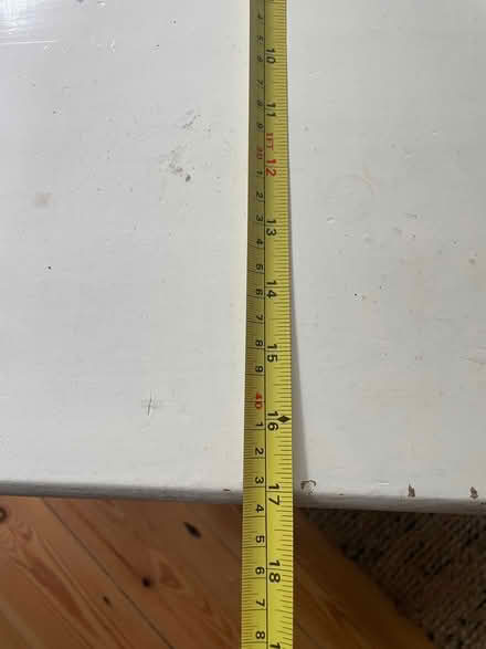 Photo of free White chunky pine coffee table (Headingley LS6) #3