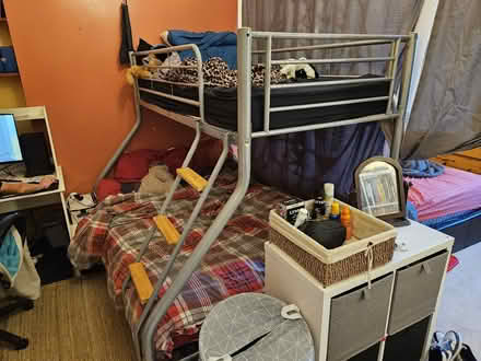 Photo of free Triple Sleeper Bunk Bed Frame with Single Mattress (Earls Colne CO6) #4