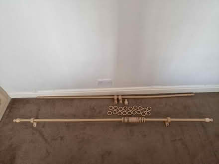 Photo of free Wooden curtain pole (Broughton Park M8) #1