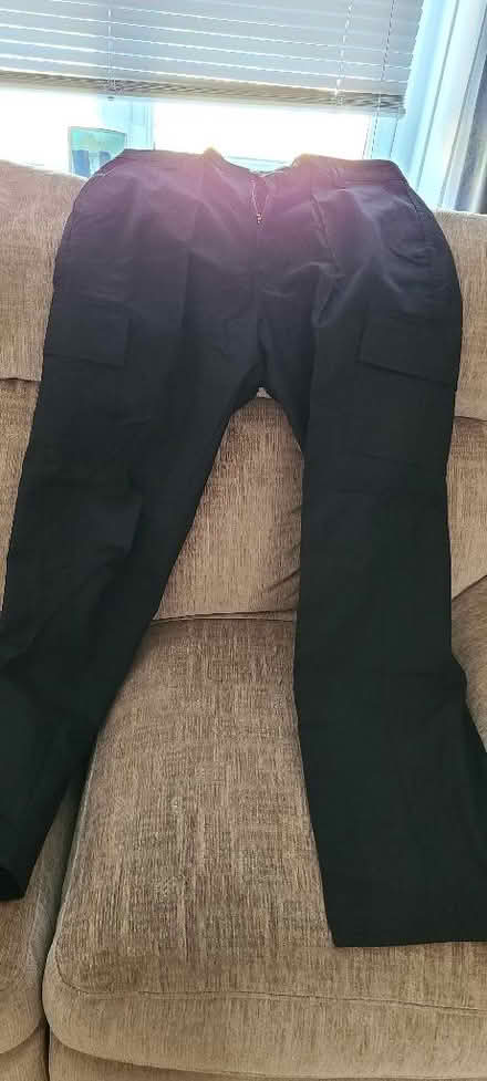 Photo of free 2 pairs black work trousers 36 long (South Reading RG2) #1