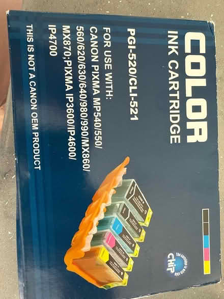 Photo of free Canon Pixma ink cartridges (Cheadle Hulme, Hazel Road, SK8) #1