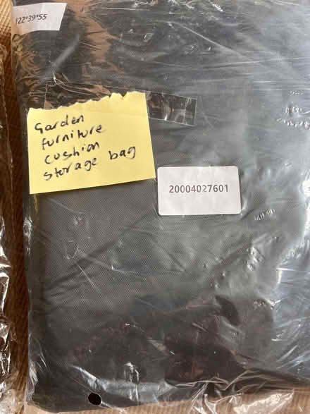 Photo of free Garden furniture cushion storage bag (unused) 122cm x 39x 55 (Torbrex FK7) #1