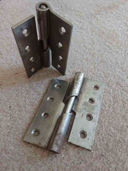 Photo of free Pair left-handed rising butt hinges (Selsdon CR2) #1