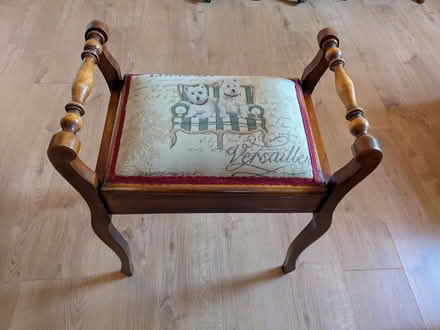 Photo of free Mahogany piano stool (Upton CH2) #1
