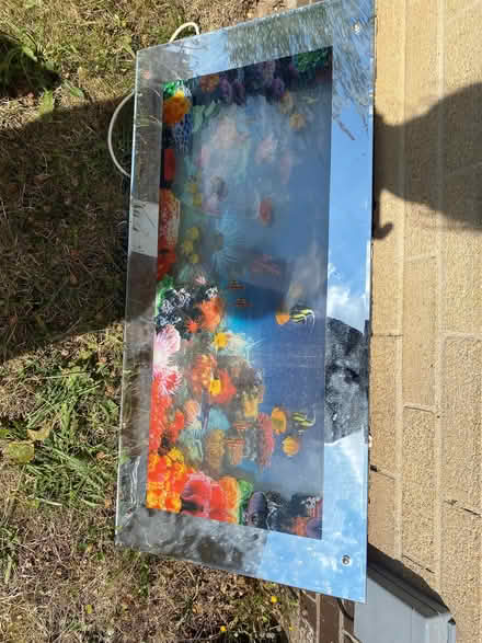 Photo of free wall decoration faux fish tank (Church RG2) #2