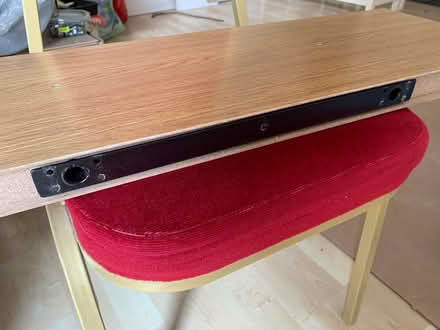 Photo of free Floating wooden shelf. 80x25cm (Bermondsey SE1 5HP) #3