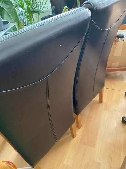 Photo of free Faux leather dinning chairs (x2) (Oxford-Freegle CGA OX4) #2