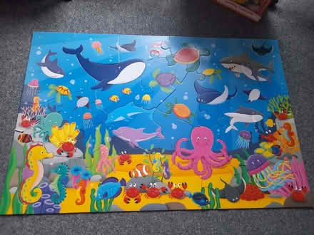 Photo of free 2x jigsaws age 3-6 (Ocean creatures and zoo) (Malin Bridge S6) #2