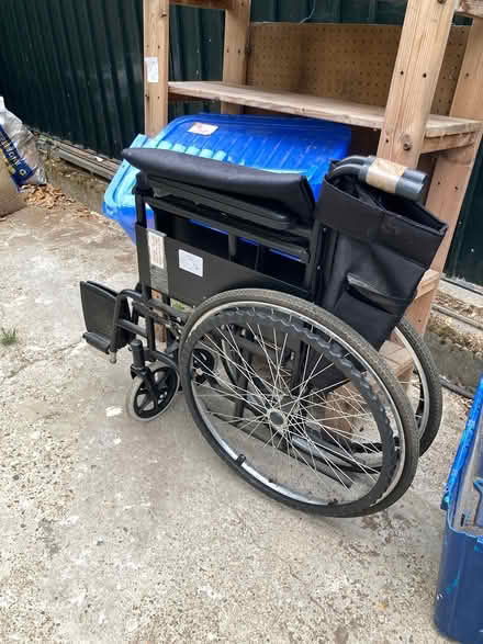 Photo of free Folding wheelchair (needs service) (Hendon, London NW4) #1