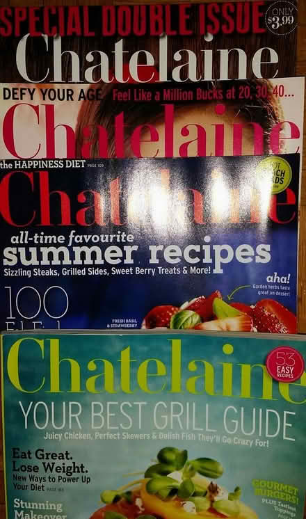 Photo of free 4 old Chatelaine magazines (Keele St & Eglinton Ave W) #1