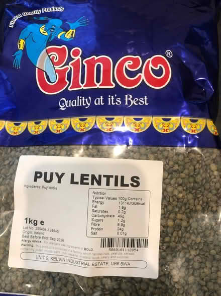 Photo of free Puy lentils (Cavendish DE23) #2