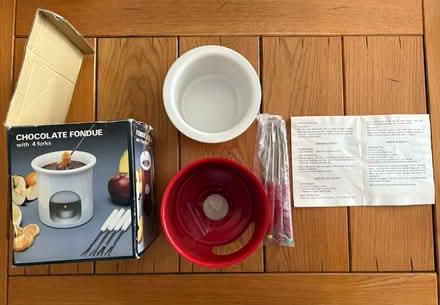 Photo of free Chocolate Fondue Pot (NW Aurora) #2