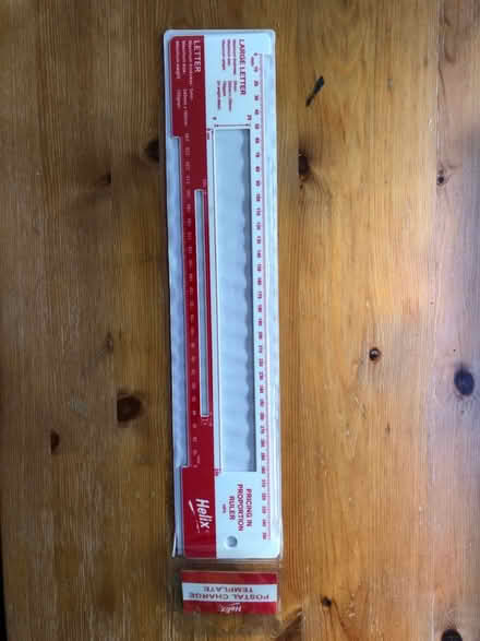 Photo of free Post office letter template/ ruler (Honor Oak/ Forest Hill SE23) #2