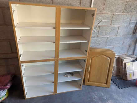 Photo of free Kitchen cupboards (Barnard's Green WR14) #1