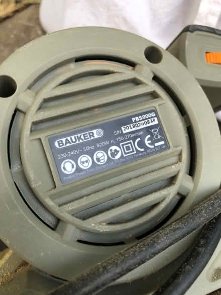 Photo of free Belt sander with extra belts (High Green, S35) #4