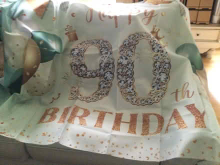 Photo of free Quantity of Happy 90th Birthday Decorations see below (Leith EH6) #1