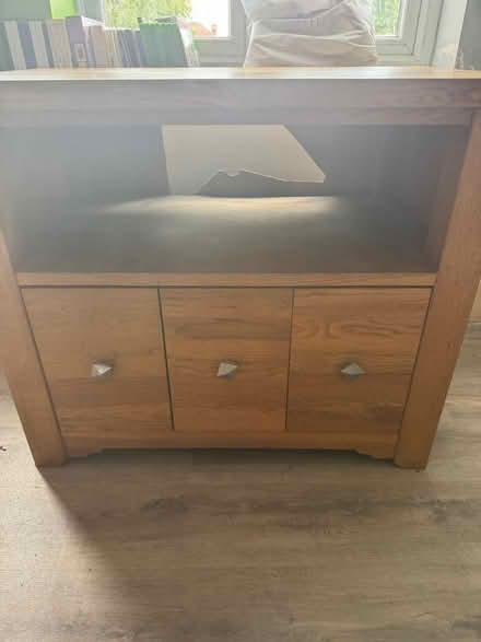 Photo of free Oak tv unit (Ng2 6jh) #2