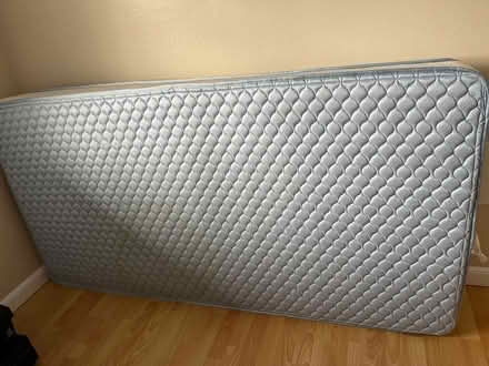 Photo of free Single Mattress/Black Frame (Daly City/South San Francisco) #2