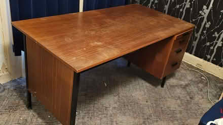 Photo of free Wooden Desk (Leslie KY6) #1