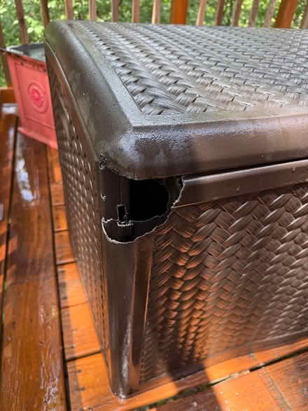 Photo of free Suncast Large Storage Container (New Market, Md Lake Linganore) #3