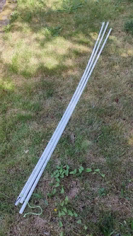 Photo of free 3 - 9 foot lengths 3/4" PVC pipe (Victory Heights/LakeCity) #1