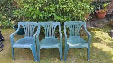 Photo of free 3 Garden Chairs (Didsbury M20) #1