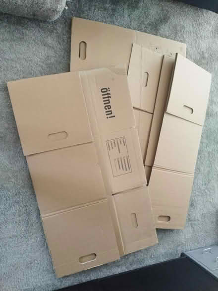 Photo of free three moving cardboard boxes (Bethnal Green E2) #1