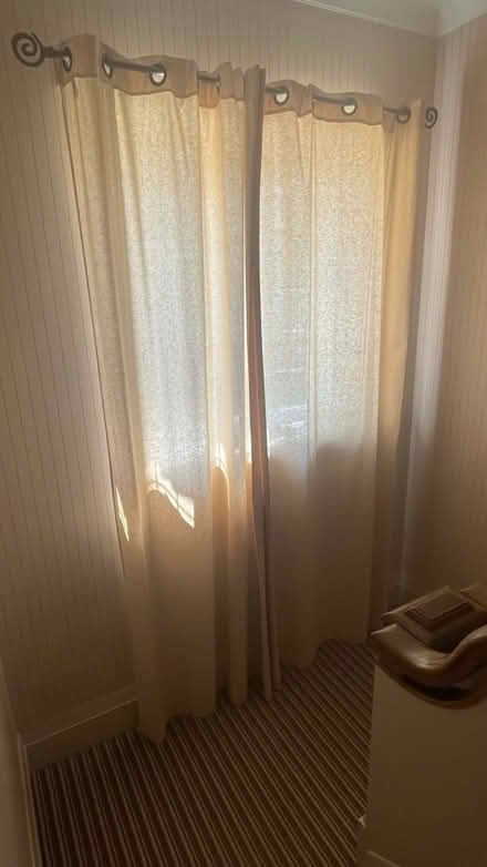 Photo of free Curtains and rod (Fulwood S10) #1