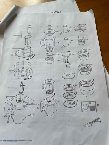 Photo of free Kenwood multipro attachments (S11 9HN Ecclesall) #4